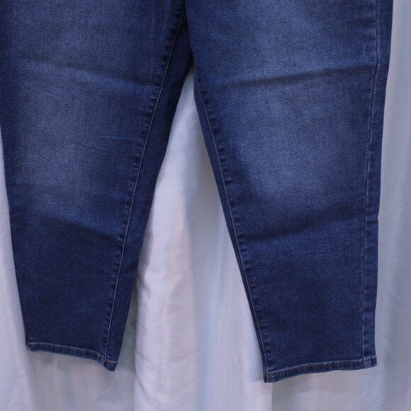 Sonoma Women's Dark Blue Ankle Jeans - Picture 4 of 10